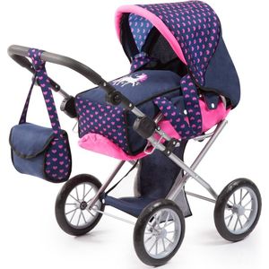 Bayer - Poppenwagen City Star - Blauw en Roze (13654AA)
