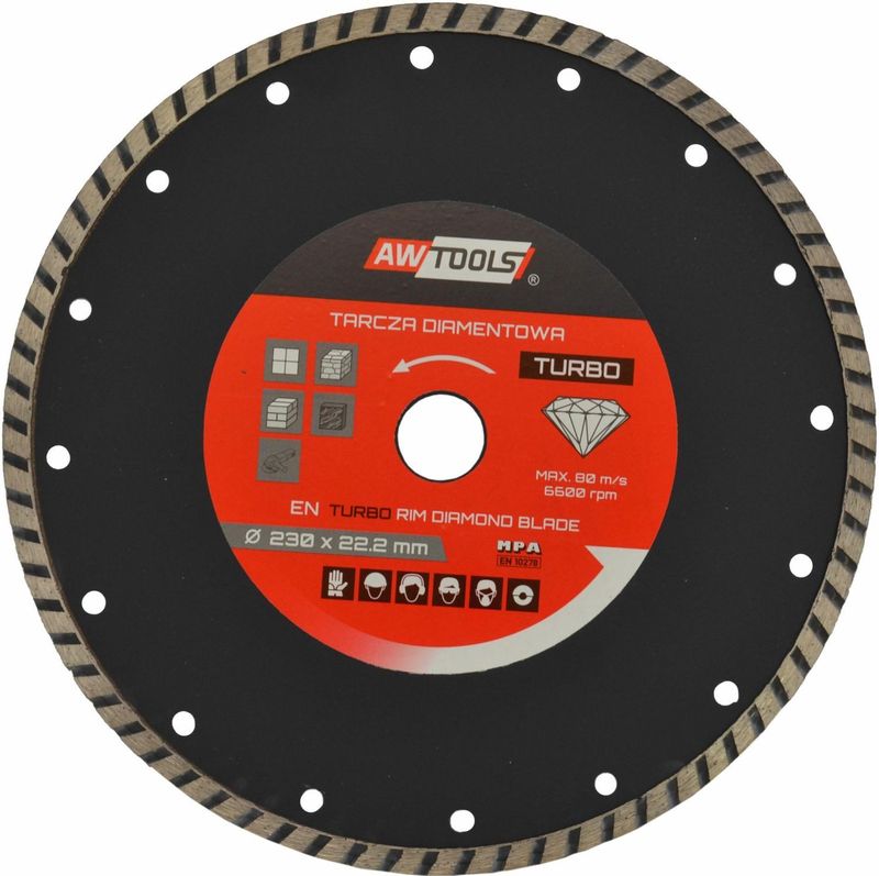 AWTools AW45508 haakse slijper-accessoire