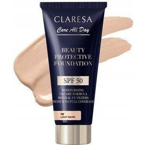 Bobbi Brown CLARESA_Beauty Protective Foundation hydraterend foundation met filter SPF50 1W licht Warm 30ml
