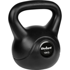 Rebel Kettlebell Kettlebell bitumiczny 18 kg ACTIVE