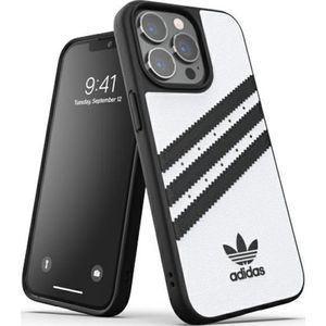 adidas OR Moulded PU FW21 iPhone 13 Pro /13 6,1 inch zwart wit/zwart wit 47115
