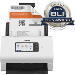 Brother ADS-4900W scanner Scanner met ADF + invoer voor losse vellen 600 x 600 DPI A4 Zwart, Wit