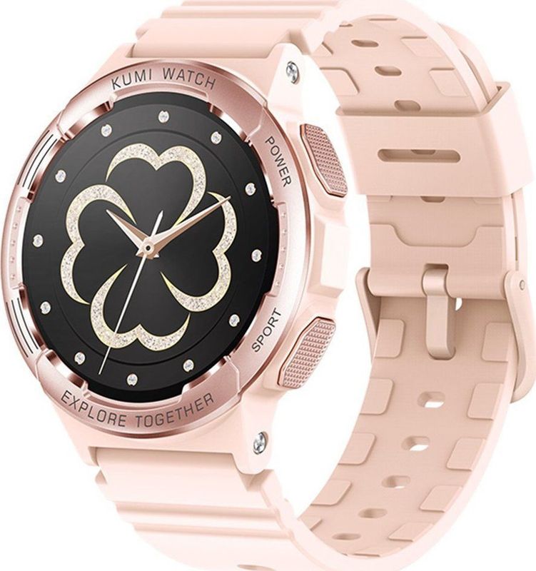Kumi Smartwatch K6 1.3 inch 300 mAh roze