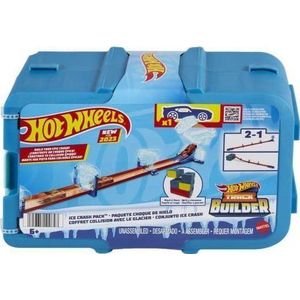 Mattel Track Builder Ice Crash Playset