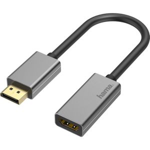 Hama 00200329 video kabel adapter DisplayPort HDMI Zwart