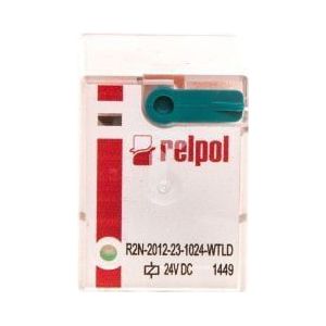 Relpol relais industrieel miniaturowy 2P 24V DC (860399)