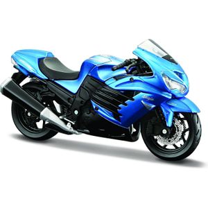 Maisto Motorcycle Kawasa ki Ninja ZX-14R blauw