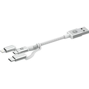 mophie 409903219 USB-kabel 1 m USB 3.2 Gen 1 (3.1 Gen 1) USB A USB C Wit