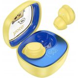 Hoco koptelefoon draadloos bluetooth TWS voor kinderen EW111 geel