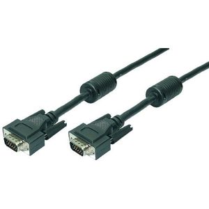 LogiLink - Cable VGA 2x Ferryt HQ, lenght 20m