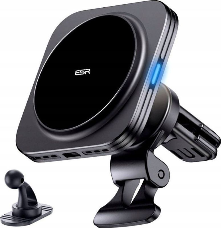 ESR HaloLock MagSafe Dashboard/Ventilatierooster Houder/Lader 15W Auto