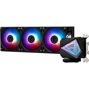MSI MAG CORELIQUID I360 koelsysteem voor computers Computer behuizing Alles-in-één vloeistofkoeler 12 cm Zwart 1 stuk(s)