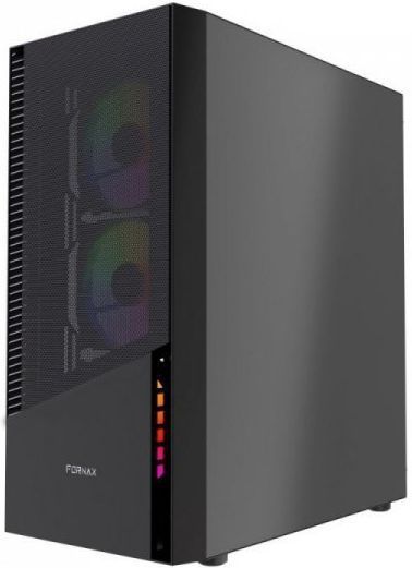 Gembird PC Case Midi Tower Fornax 4300 ATX zwart