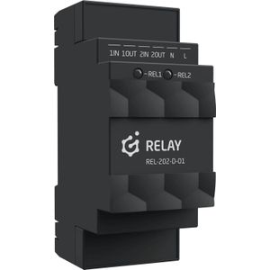 Grenton RELAY OUTPUT MODULE (2 OUTPUT)/ DIN RAIL MOUNTING/ TF-BUS