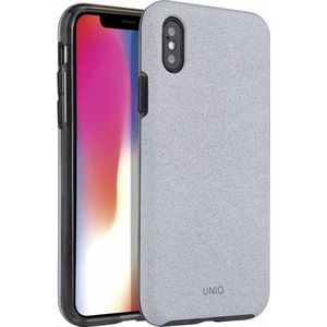 Uniq etui Lithos iPhone Xs Max jasno -grijs/ licht grijs
