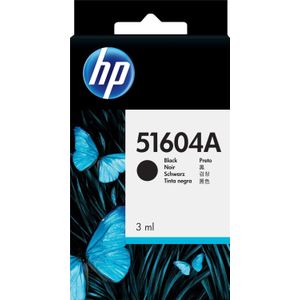 HP zwarte inktcartridge, gewoon papier