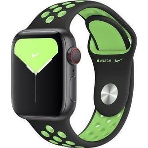 Apple band Watch MXQW2FE/A 38/40/41mm Nike Sport Brand zwart-limoen/zwart-limoen blast