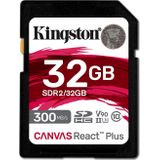 Kingston Canvas React Plus 32 GB SDHC