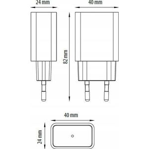 Engo EREPEATER - repeater sieci ZigBee natynkowy (versterker signaal), 230V