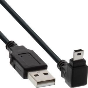 InLine 34203 USB-kabel USB 2.0 0,3 m USB A Mini-USB B Zwart