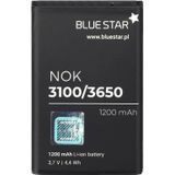 Blue Star batterij BlueStar batterij Nokia 3110c 2700C X2-01 X2-05 Li-Ion 1200 mAh Analog BL-5C