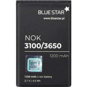 Blue Star batterij BlueStar batterij Nokia 3110c 2700C X2-01 X2-05 Li-Ion 1200 mAh Analog BL-5C