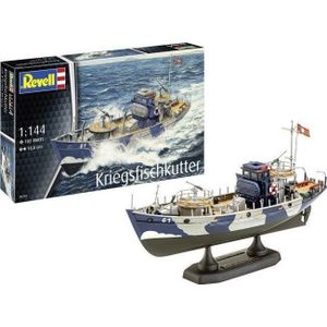 1:144 Revell 05242 KFK Kriegsfischkutter - Mine warfare vessels - Schip Plastic Modelbouwpakket