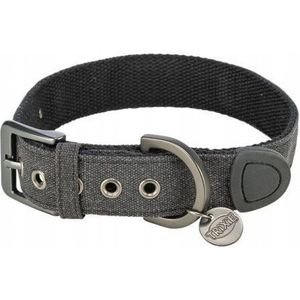 TRIXIE CityStyle, obro�a, voor hond, bawe�na, zwart, L: 45�52 cm/30 mm, breed