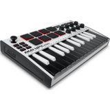 Akai MPK Mini MK3 Bedieningstoetsenbord Regelaar MIDI USB Zwart, Wit