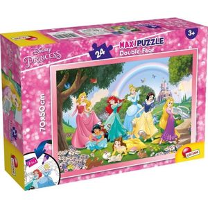 Lisciani puzzel dwustronne maxi 24 prinses Disney