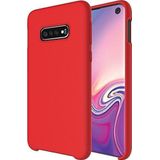 Set Silicone Samsung S10 Plus G975 rood/rood
