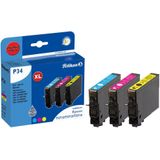 Pelikan Pelikan cartridge Epson P34 T2715 Promo Pack C/M/G kompatibel