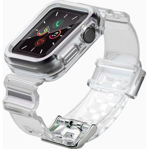 Hurtel Strap licht Set siliconen band band armband armband etui voor zegarka Watch 3 38mm / Watch 2 38mm zwart