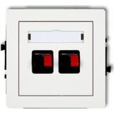 Karlik DECO double-wit luidspreker mount (DGG-2)