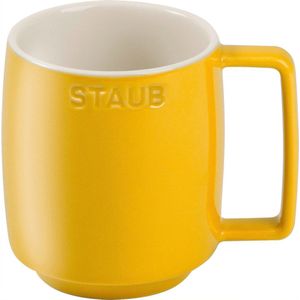 Staub SERVING keramiek mug - geel, 350 ml