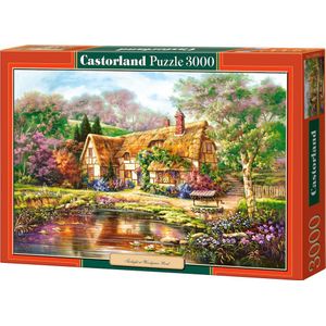 Twilight at Woodgreen Pond Puzzel (3000 stukjes, Castorland)