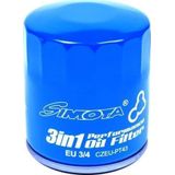 Simota filter olie EU 3/4 TOYOTA, CHRYSLER, LEXUS, FORD, AUDI, MAZDA, PEUGEOT, SAAB, BMW, VOLKSWAGEN, VOLVO, MERCEDES OF-001