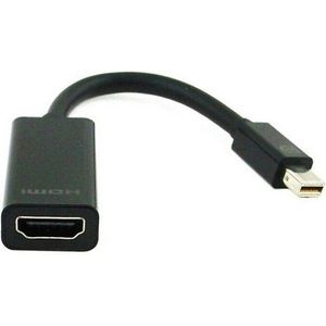 Gembird Mini DisplayPort naar HDMI adapterkabel zwart 15 cm