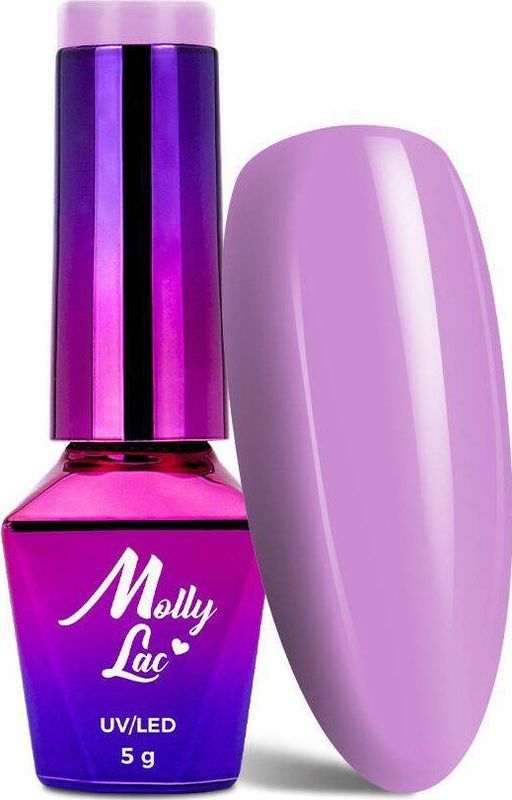 Top Choice MollyLac Cocktails & Drinks lak hybride 16 paars Rain 5g
