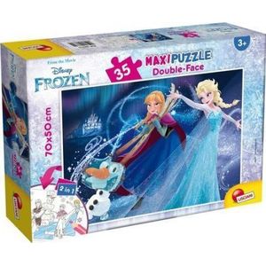 Lisciani puzzel dwustronne maxi 35 stukjes Frozen