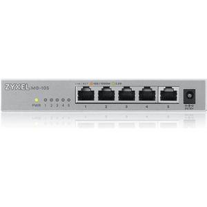 Zyxel XMG-105 Unmanaged 2.5G Ethernet (100/1000/2500) Grijs