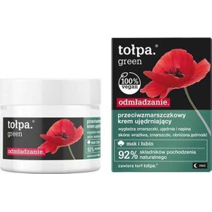 Tołpa groen Odmładzanie Przeciwzmarszczkowy crème ujędrniający 40+ na nacht 50ml