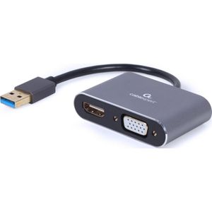Gembird USB 3.0 to HDMI VGA D-S UB Adapter