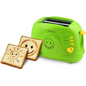 Esperanza EKT003 SMILEY - toaster 3 IN 1 - groen 750W