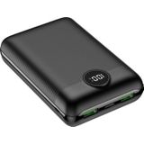 Powerbank batterij buitenętrzna (POWER BANK) VEGER S20 - 20 000mAh LCD Quick Charge PD22,5W zwart