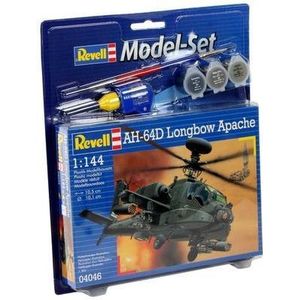 Revell Helicopter Bouwpakket MS Longbow Apache - Bouwpakket - 1:144