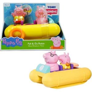 Peppa Pig - Waterfietsen met Papa Pig - Badspeelgoed