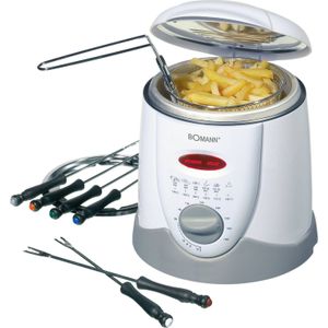 Bomann FFR 1290 wit fondue-friteuse