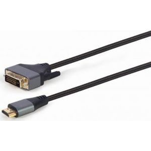 Gembird HDMI naar DVI-kabel 1.8 meter Premium Series