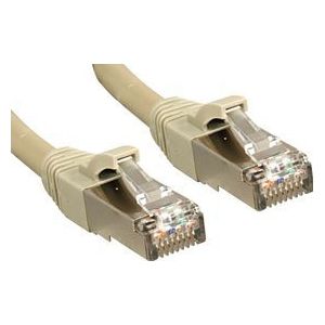Lindy Cat.6 SSTP/S/FTP PIMF Premium Patch Cable 1.0m netwerkkabel Beige 1 m